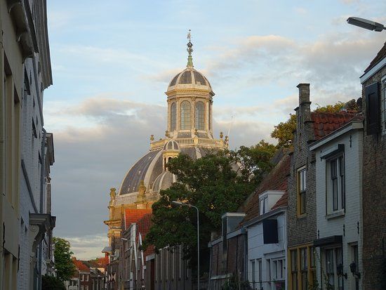 de Oostkerk van Middelburg uit 1667